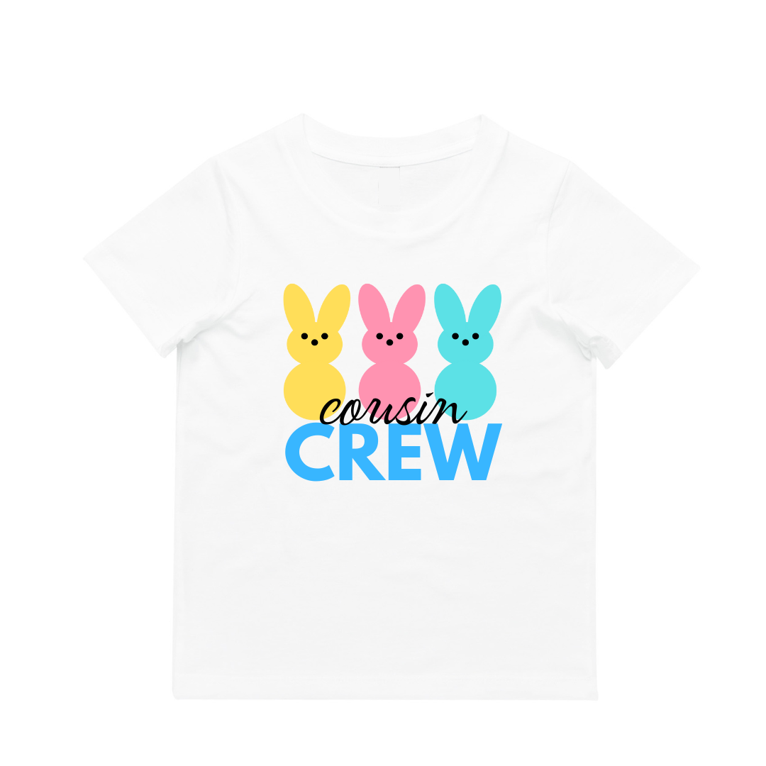 MLW By Design - Cousin Easter Crew Tee | Various Colours