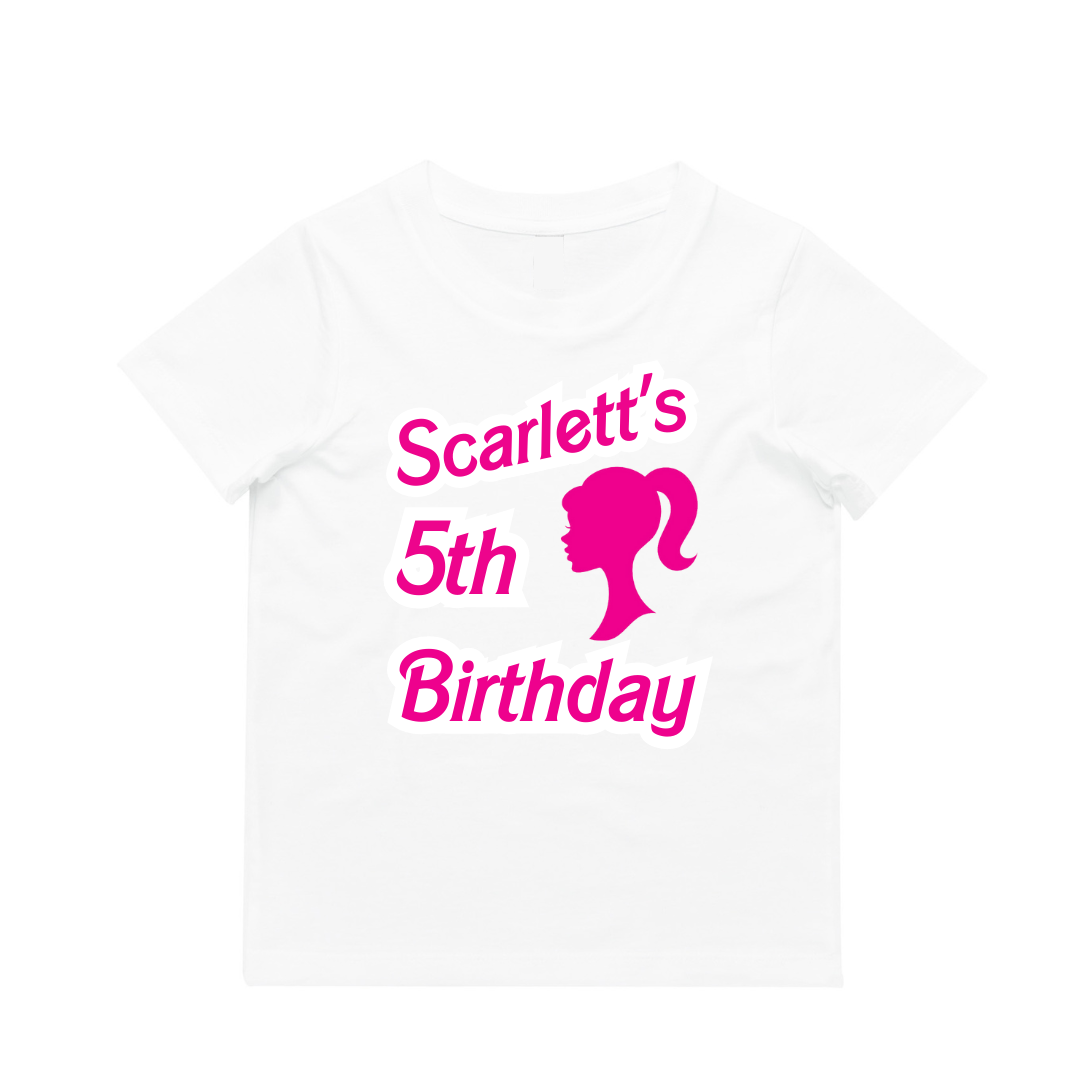 MLW By Design - Personalised Diva Birthday Tee | Various Ages & Colours