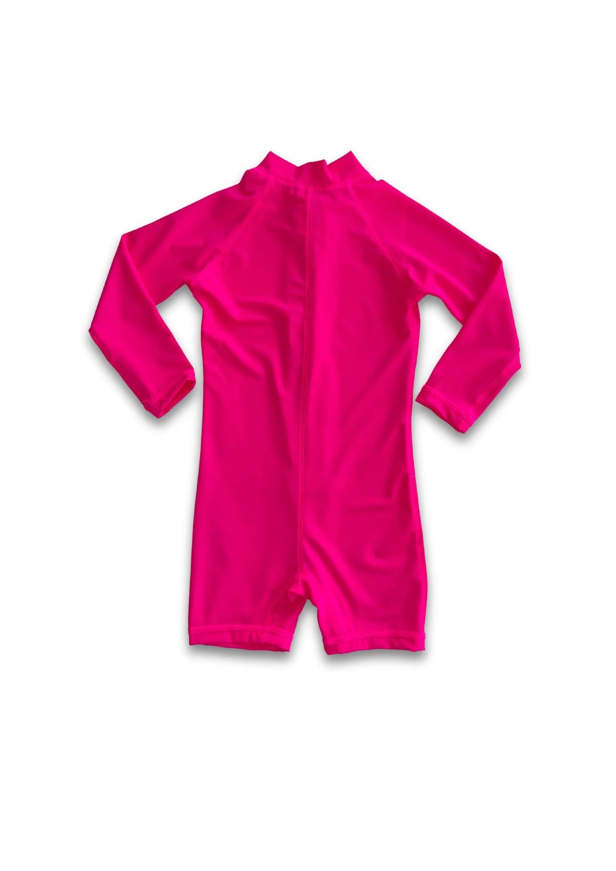 Kicky Swim - One Piece Rashguard Suit | Electric Pink