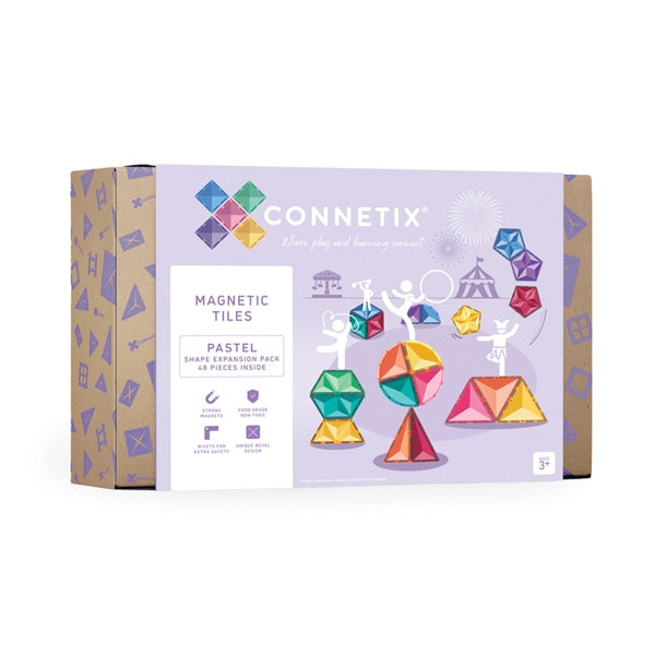 Connetix Tiles RAINBOW 36 Piece Shape Expansion Pack