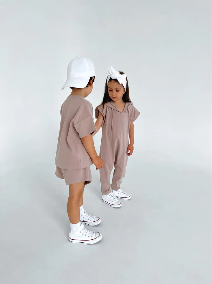 Ballerinas and Boys - Soft Brown Set