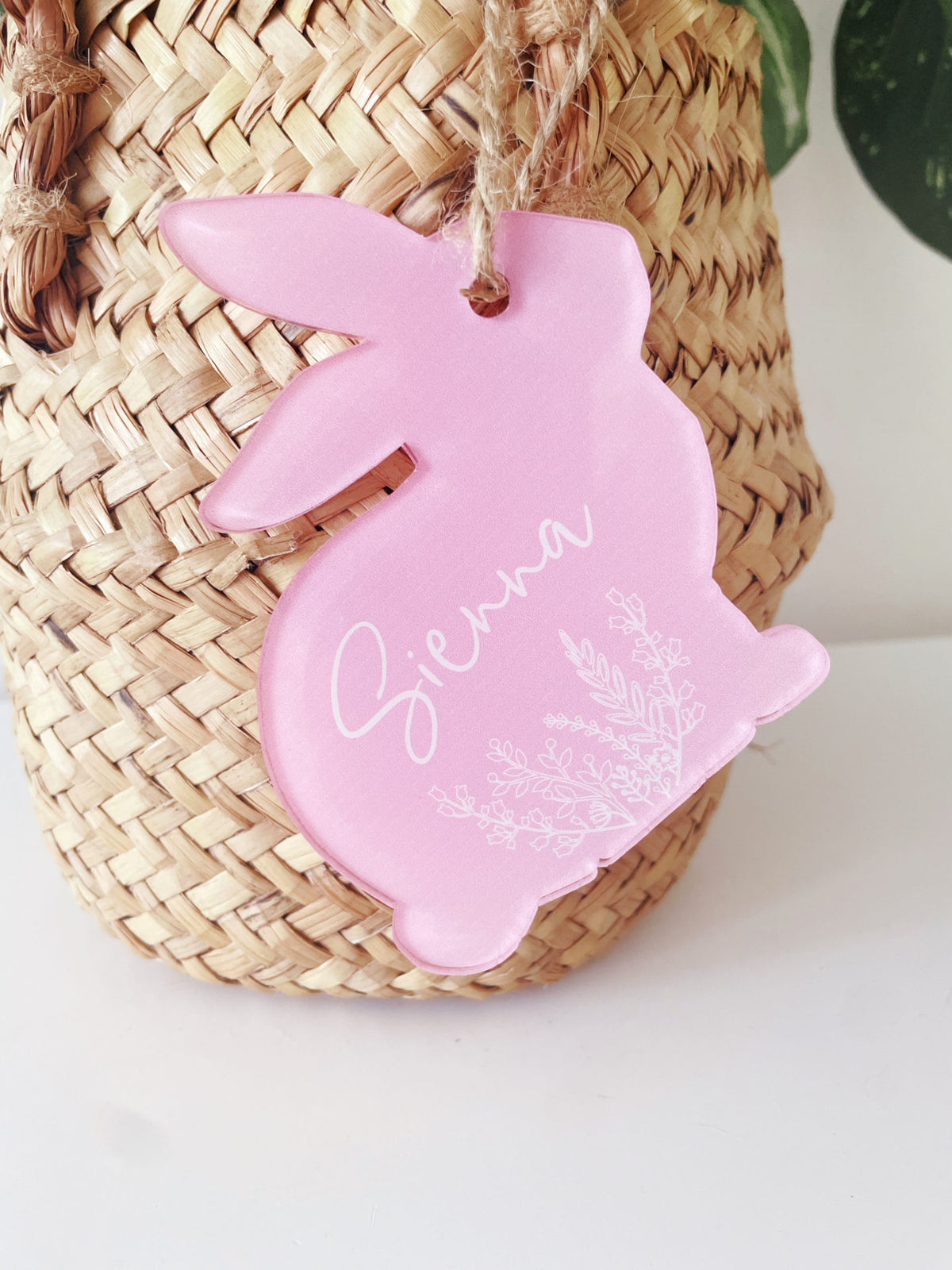 Timber Tinkers - Personalised Coloured Easter Tag