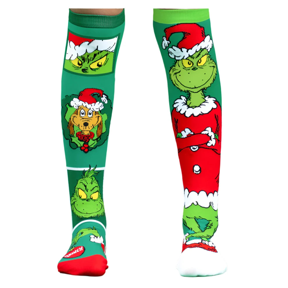 Madmia - Merry Grinchmas Socks