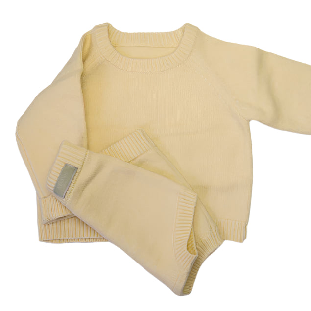 Moss Kids - Cloud Knit Set | Cream