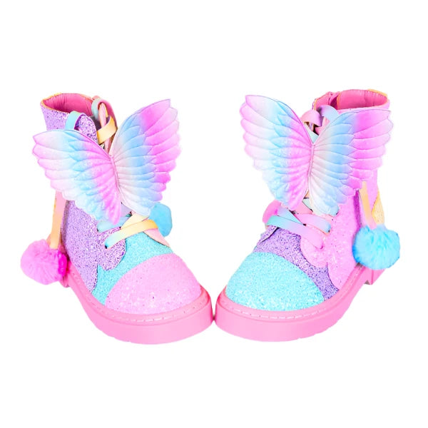 Madmia - Rainbow Glitter Shoes