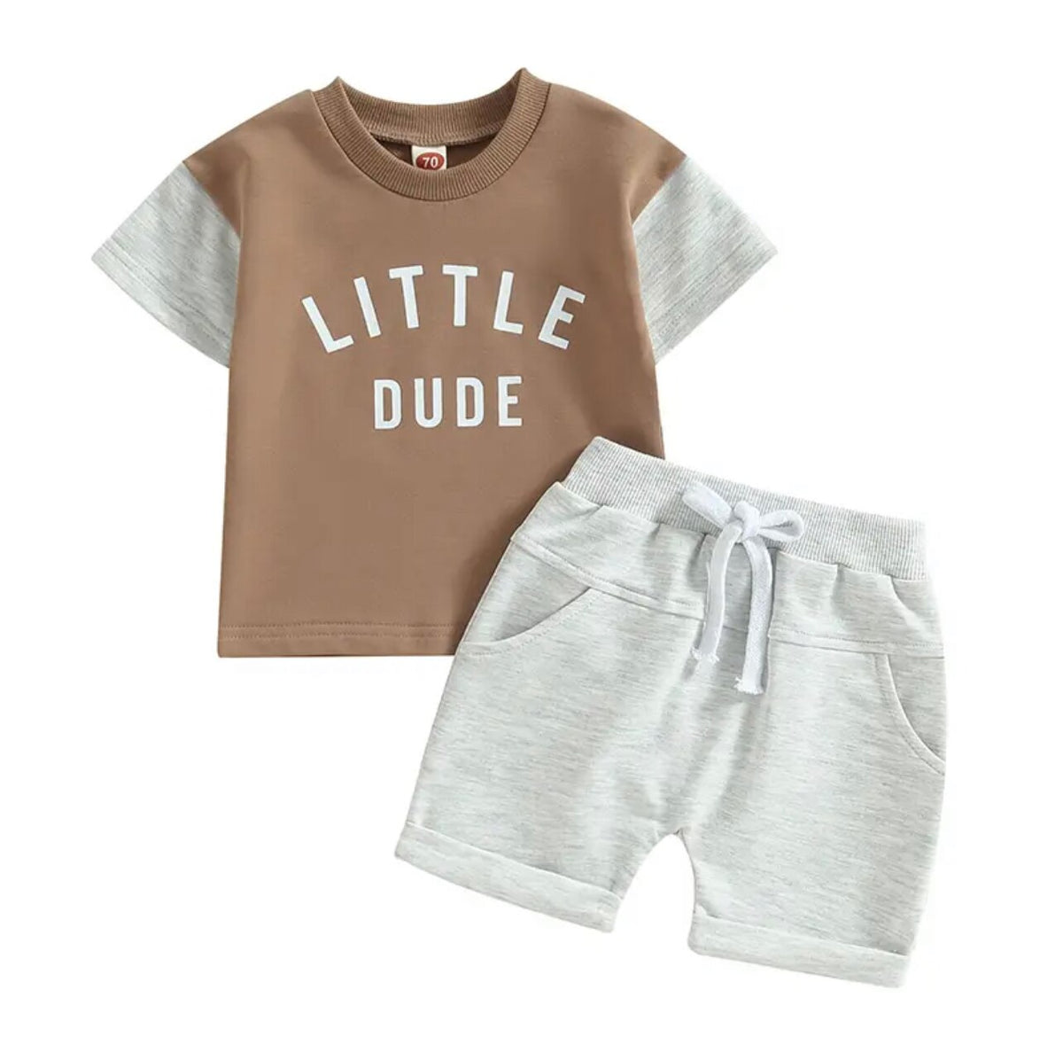 Little Dude Set | Brown