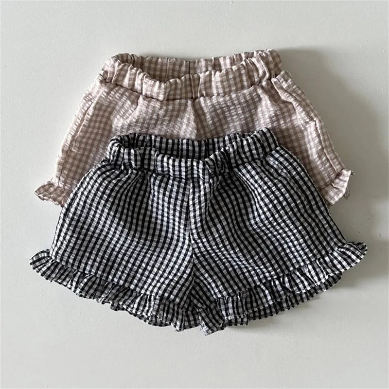 Ruffle Gingham Set | 2 Colours