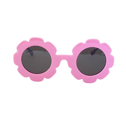 Cruzy Crowns - KIDS FLOWER SUNGLASSES - PINK/ PURPLE