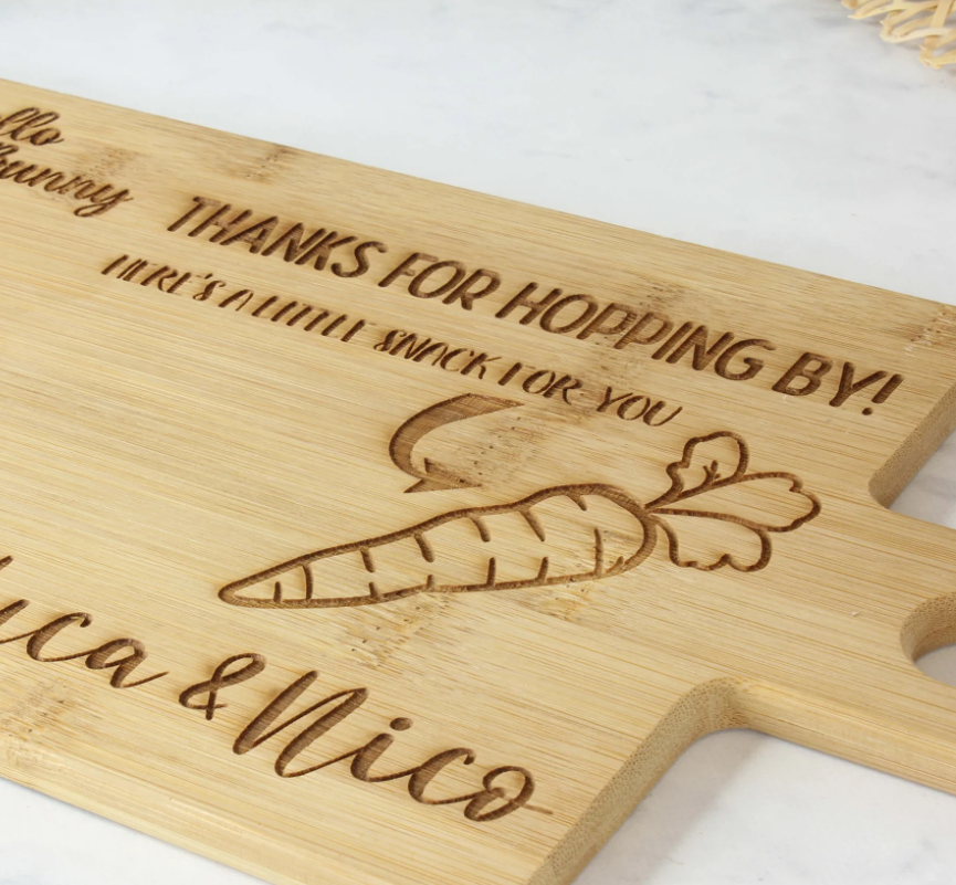 Meridian Etch - Personalised Easter Bunny Board