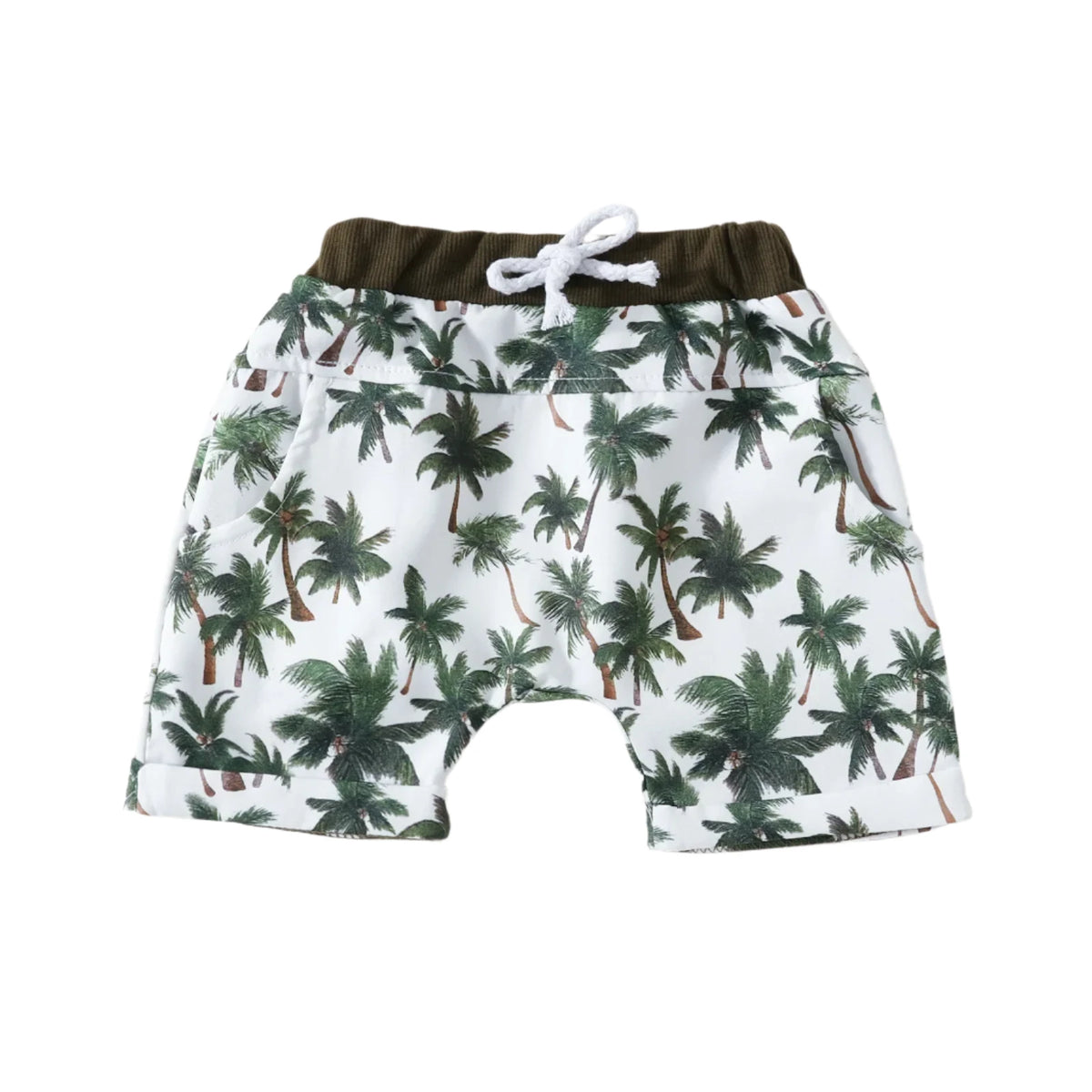 Olive Tank Palms Set