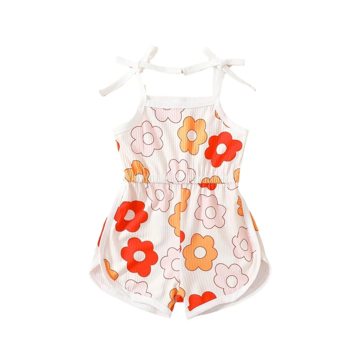 Retro Flowers Playsuit