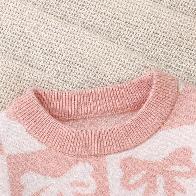 Pink Bows Sweater