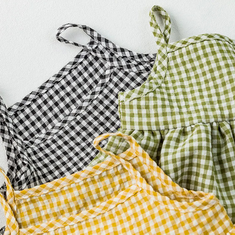 Gingham Skirt Romper | 3 Colours