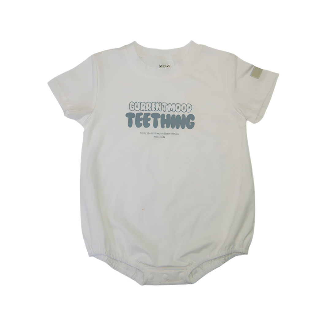 Moss Kids - Current Mood Romper | Teething