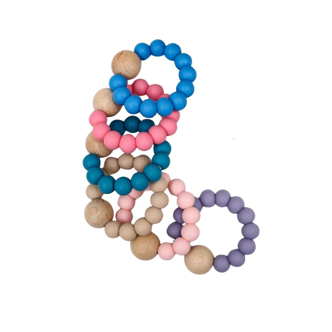 CMC GOLD - Beech Wood & Silicone Teether