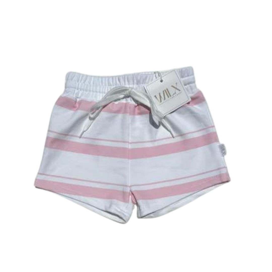 Wilx - Signature Striped Shorts | Strawberries & Cream