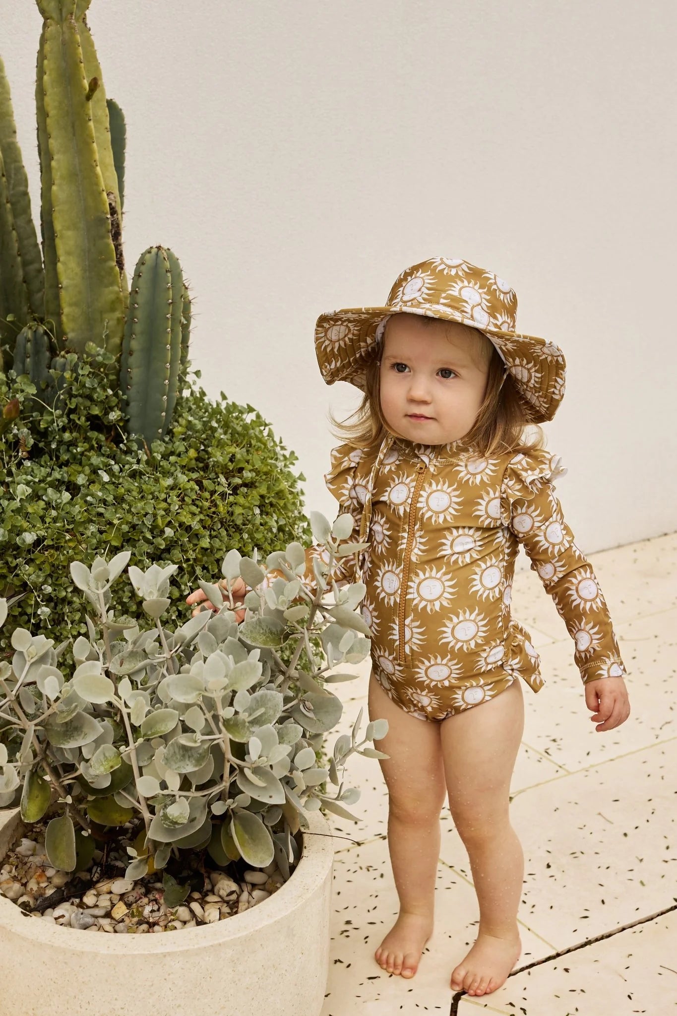 Tales Of The Sun Long Sleeve Girls Swimsuit Sun Seeker My Little Wardrobe