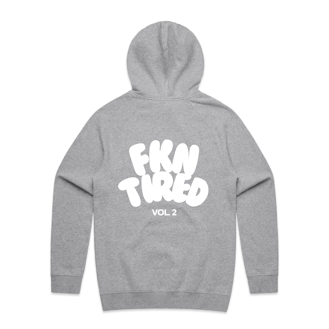 MLW By Design - FKN Tired Vol. 2 Adult Fleece Hoodie | Various Colours