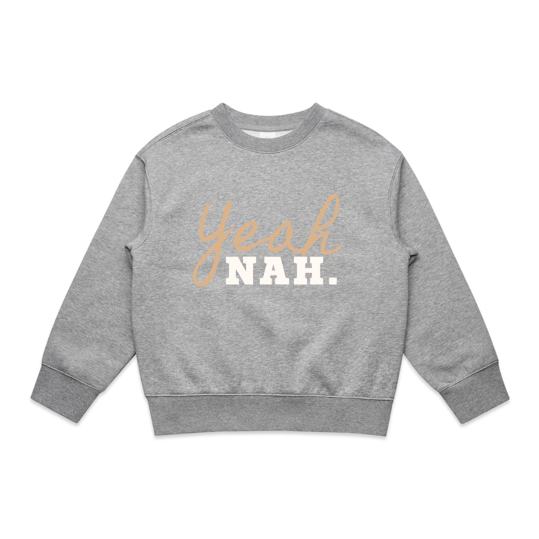 MLW By Design - Yeah Nah Fleece Crew