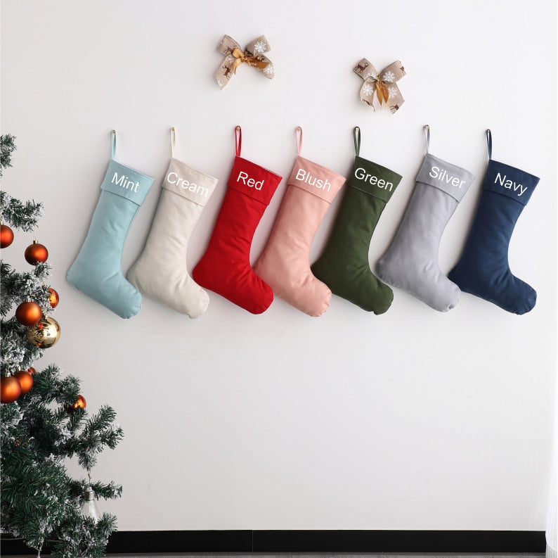 Timber Tinkers - Personalised Canvas Stocking | Various Colours