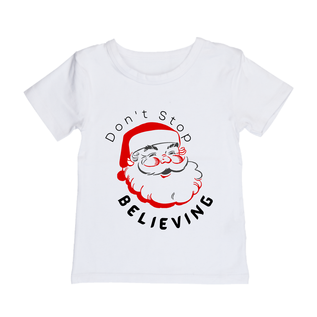 MLW By Design - Don't Stop Believing Tee | Black or White