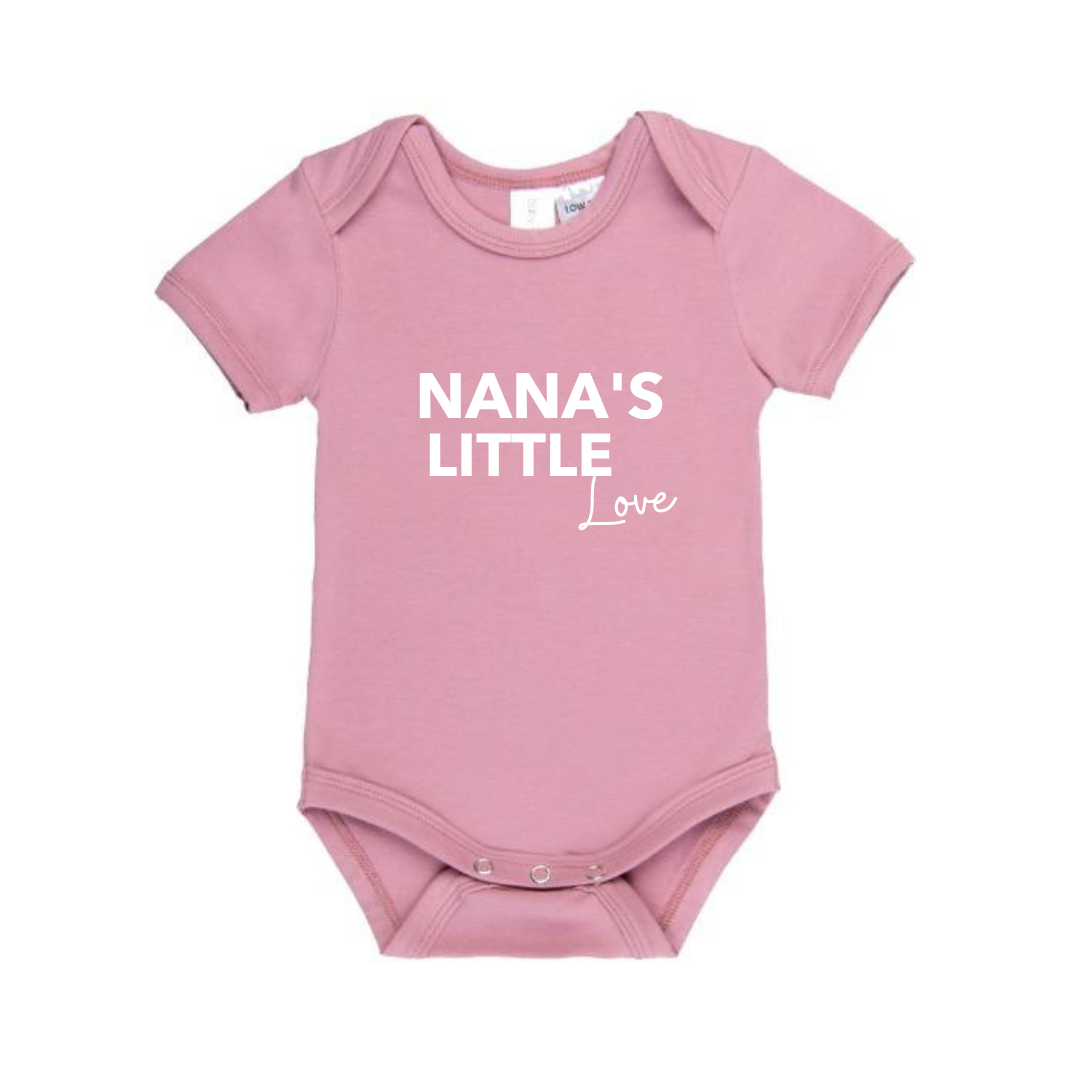 MLW by Design - Nana’s Little Love Bodysuit | Various Colours