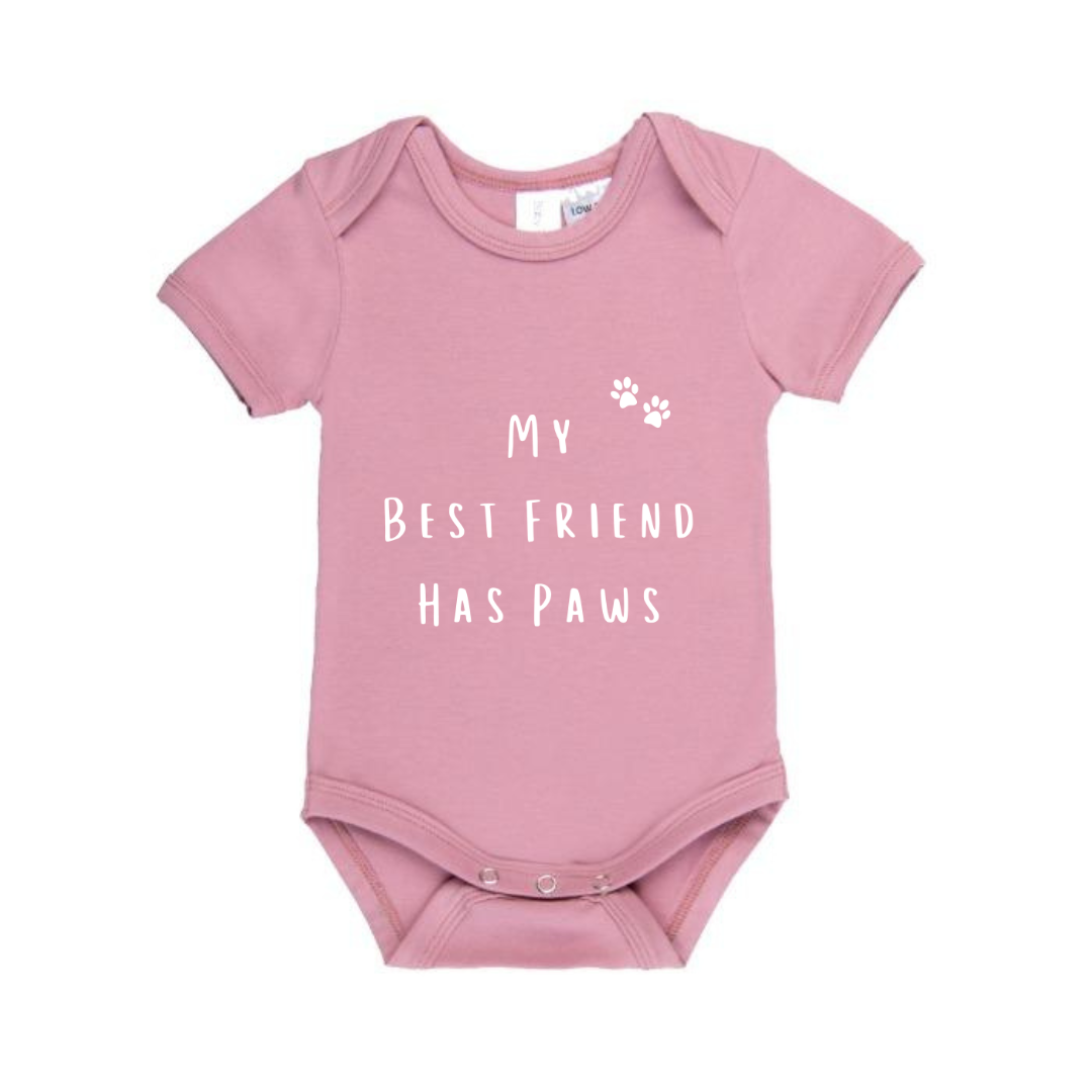 MLW By Design - Best Friend Has Paws Bodysuit | Various Colours