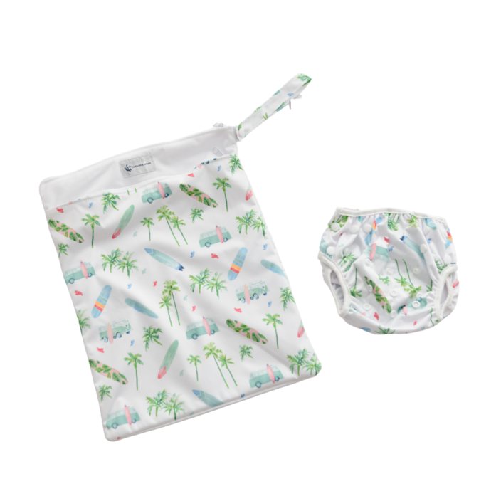 Anchor & Arrow - Reusable Swim Nappy & Wet Bag | Chasing Waves