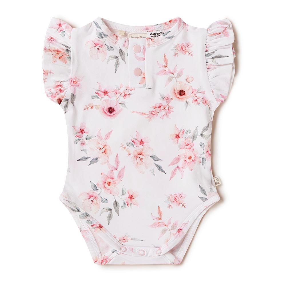 Snuggle Hunny Kids - Camille Short Sleeve Organic Bodysuit