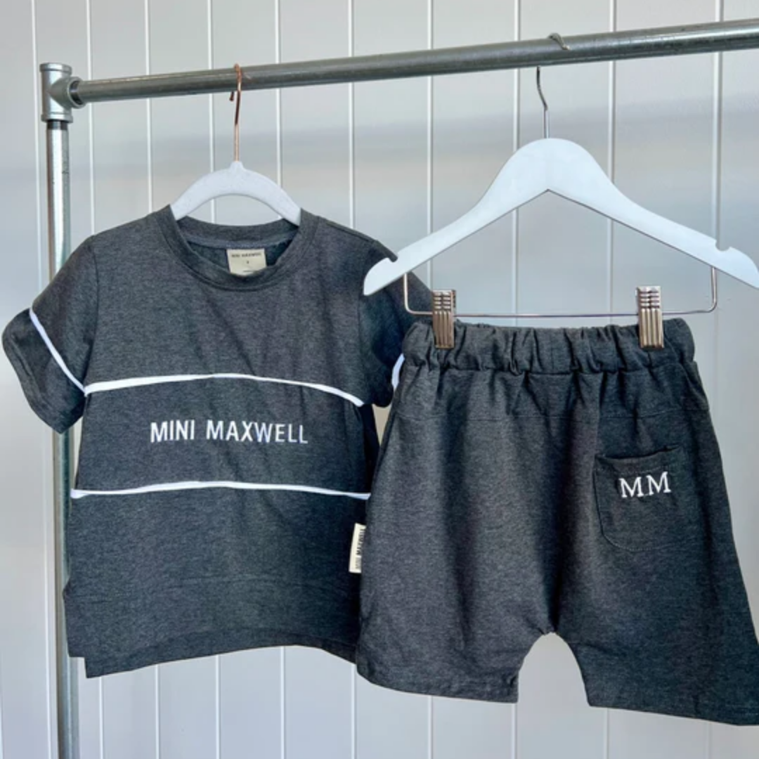 Mini Maxwell - Boys Charcoal Set