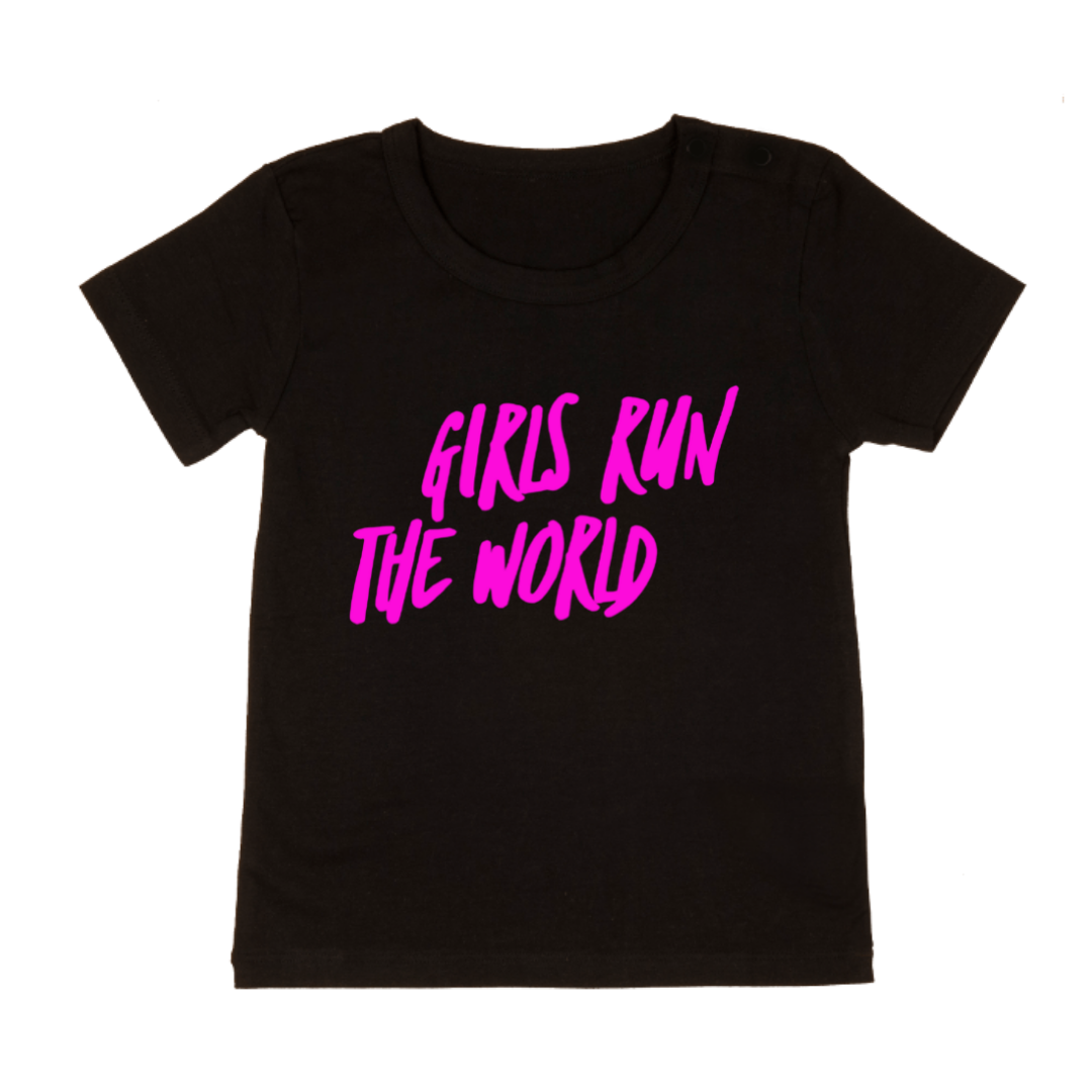 MLW By Design - Girls Run The World Tee | White or Black