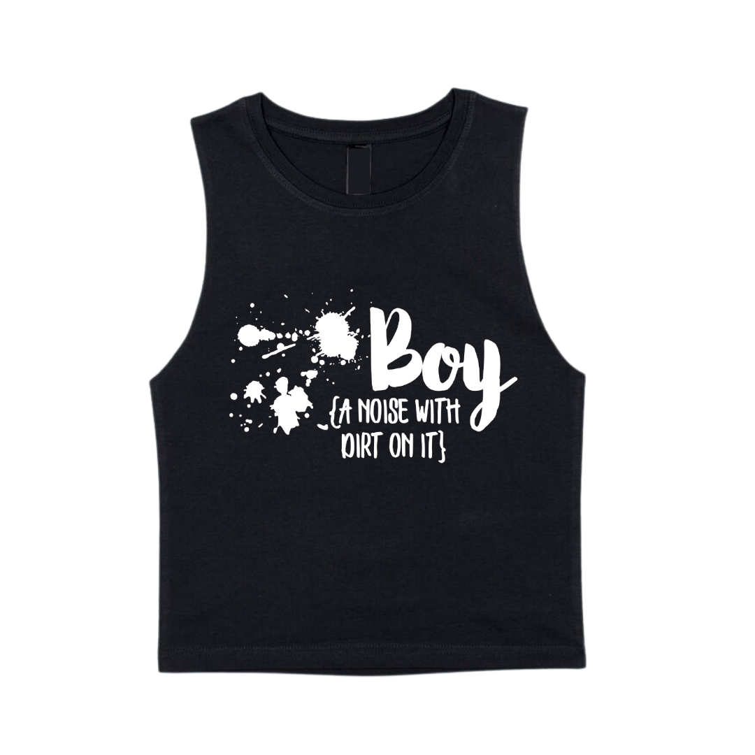 MLW By Design - Boy Black Tank