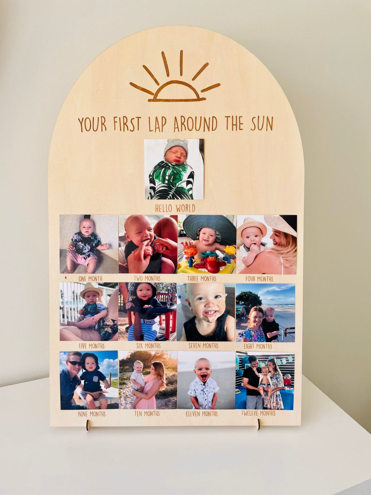 Timber Tinkers - Birthday Board | Sun