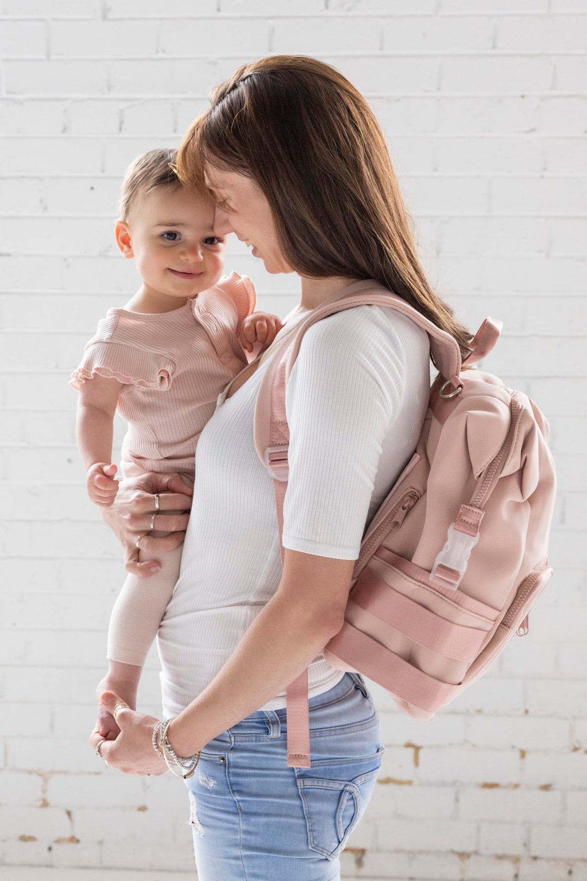 Timber Tinkers - Neoprene Nappy Bag | Blush