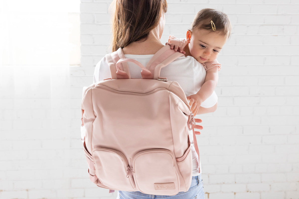 Timber Tinkers - Neoprene Nappy Bag | Blush