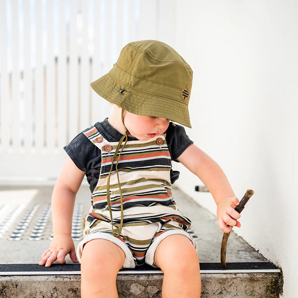 Little Renegade Company - Olive Bucket Hat