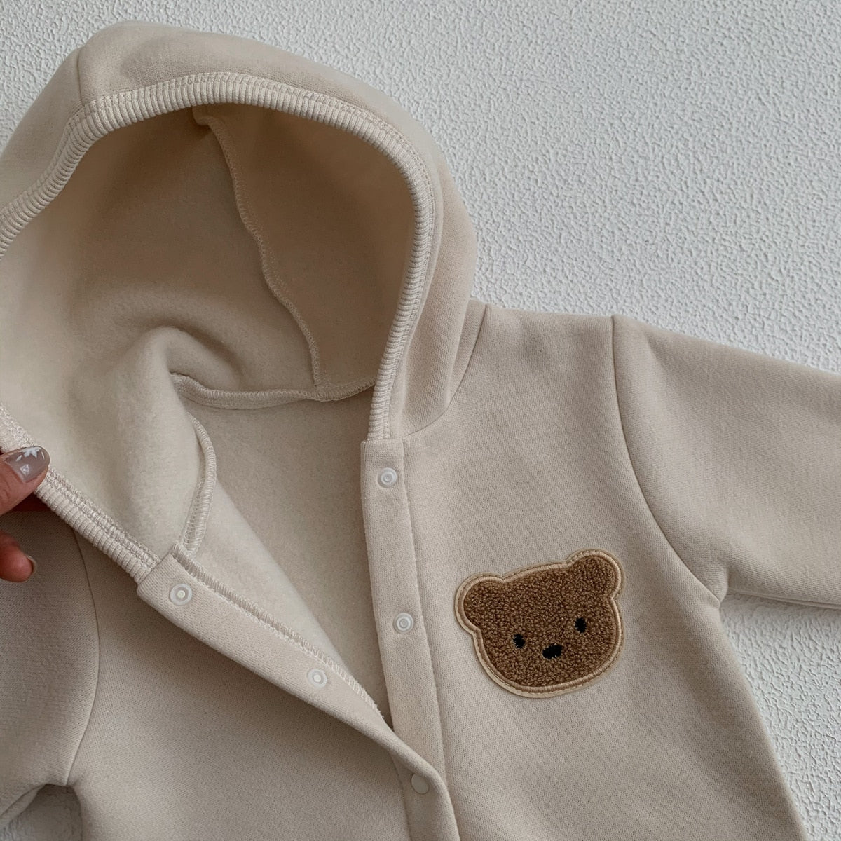 Teddy Onesie | Tan