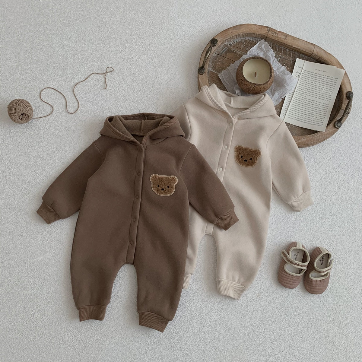 Teddy Onesie | Tan