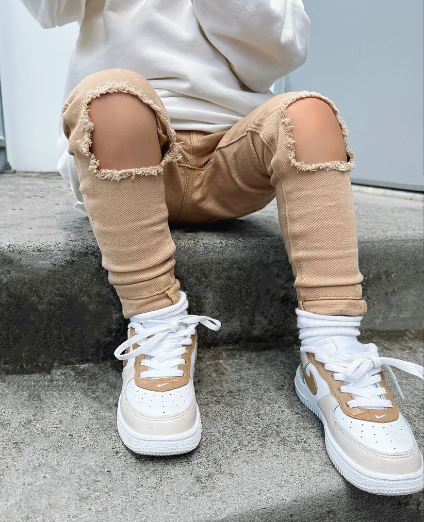 Ballerinas and Boys - Caramel Kids Skinny Jeans