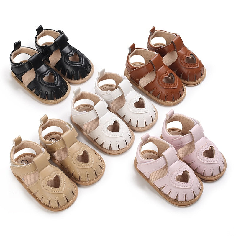 Heart Sandals | Various Colours