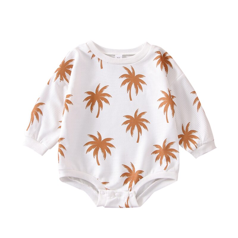 Tropical Palms Romper