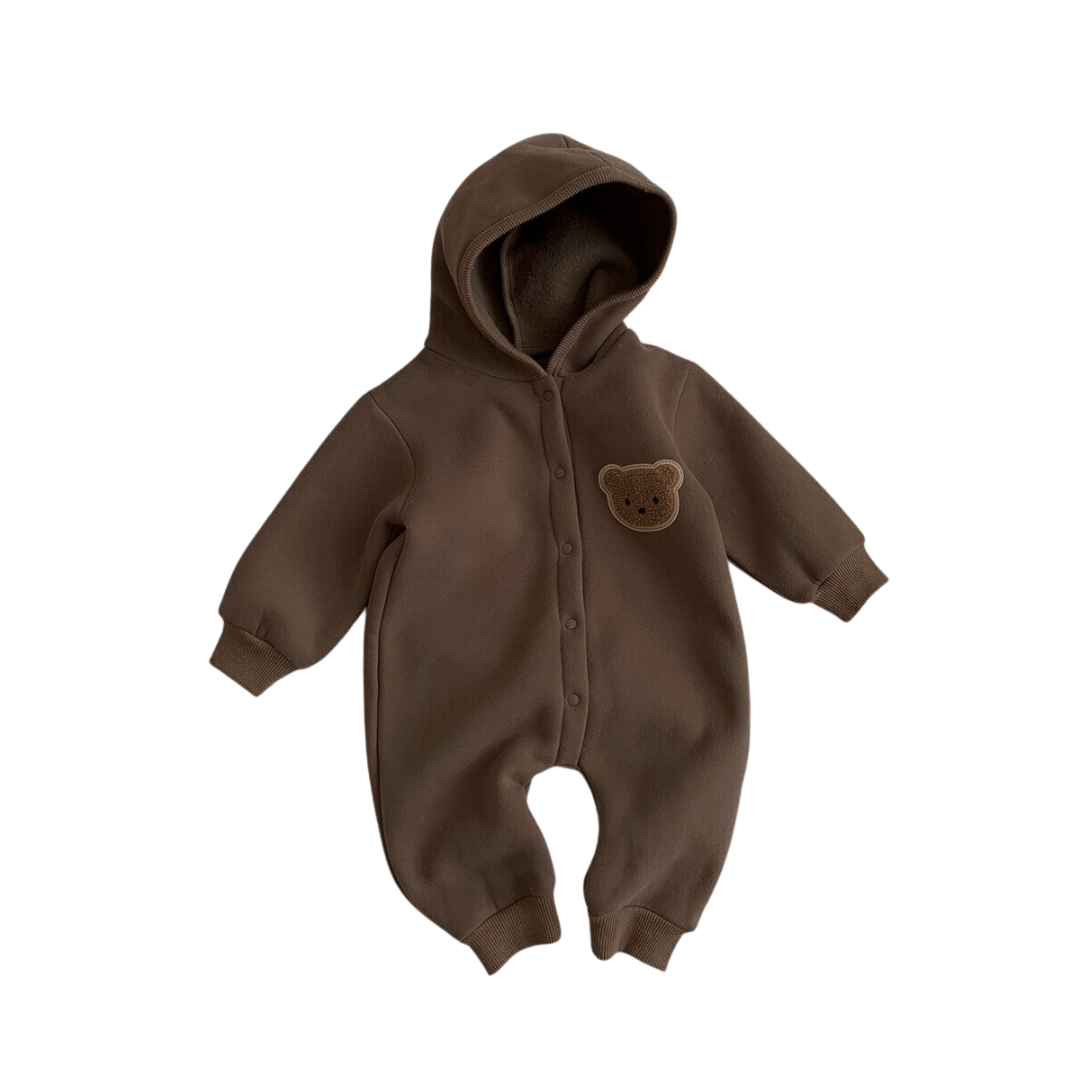 Teddy Onesie | Brown