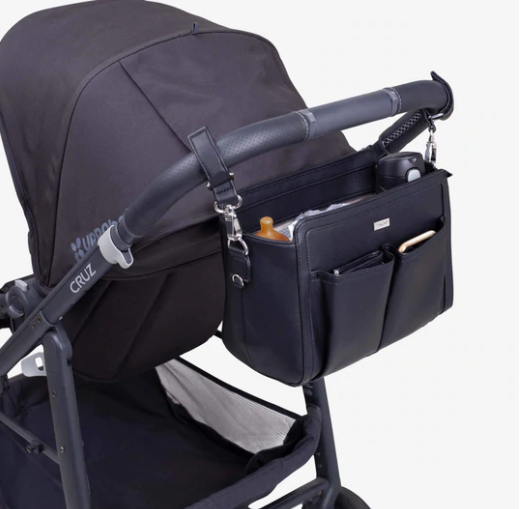 VANCHI - Amelia Convertible Pram Caddy - Black