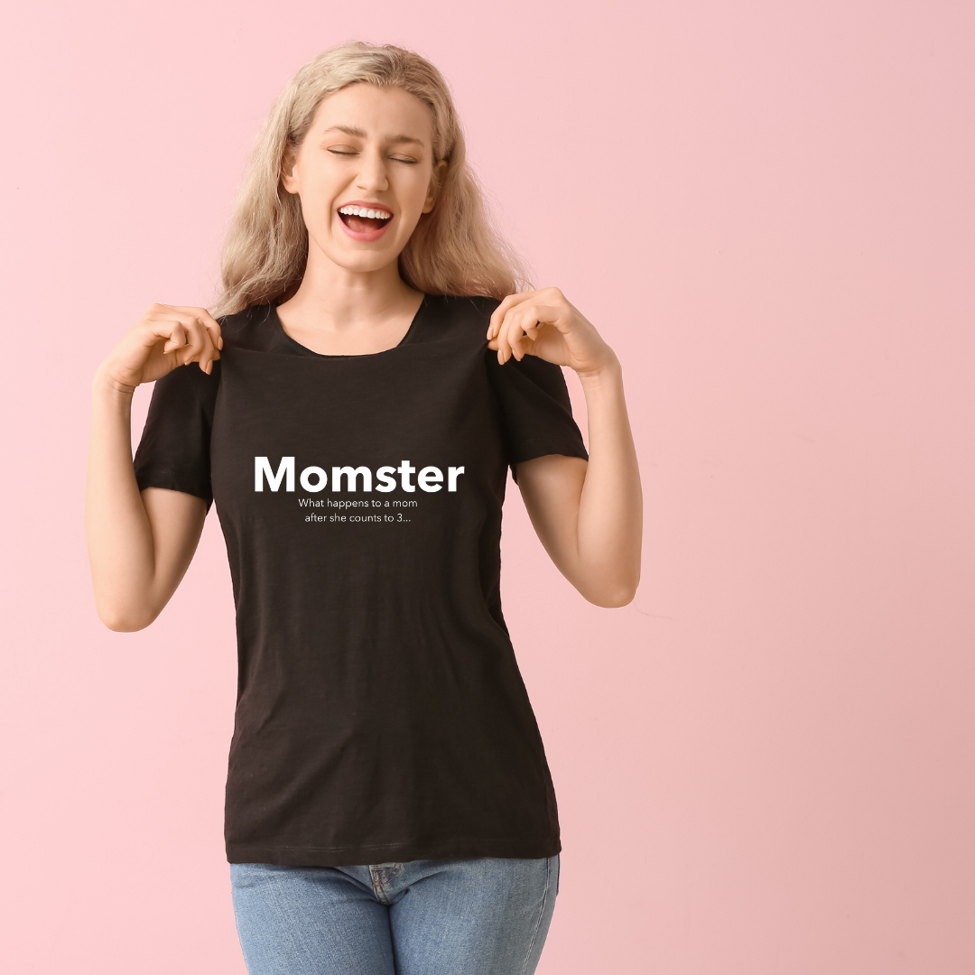 MLW By Design - Momster Tee | Black