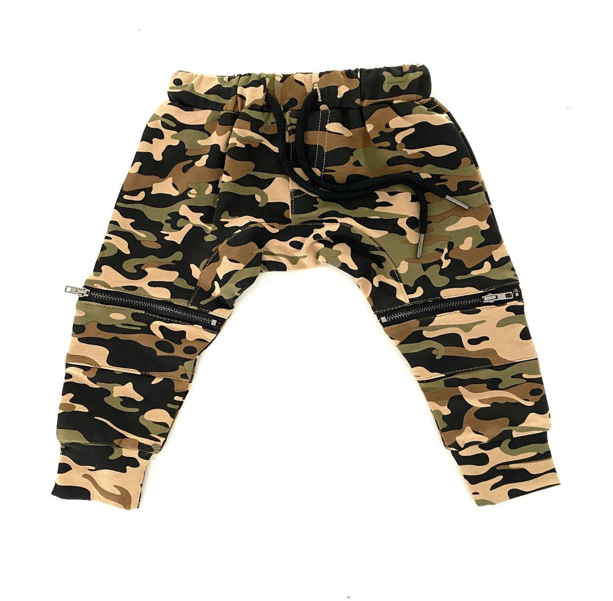 Ballerinas and Boys - Camo Zip Joggers