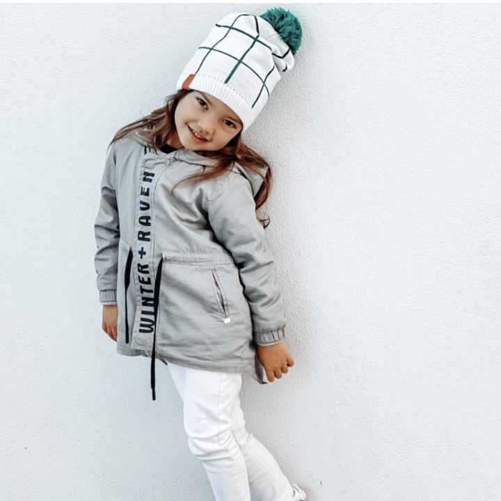 Mini Maxwell - Checkers Beanie