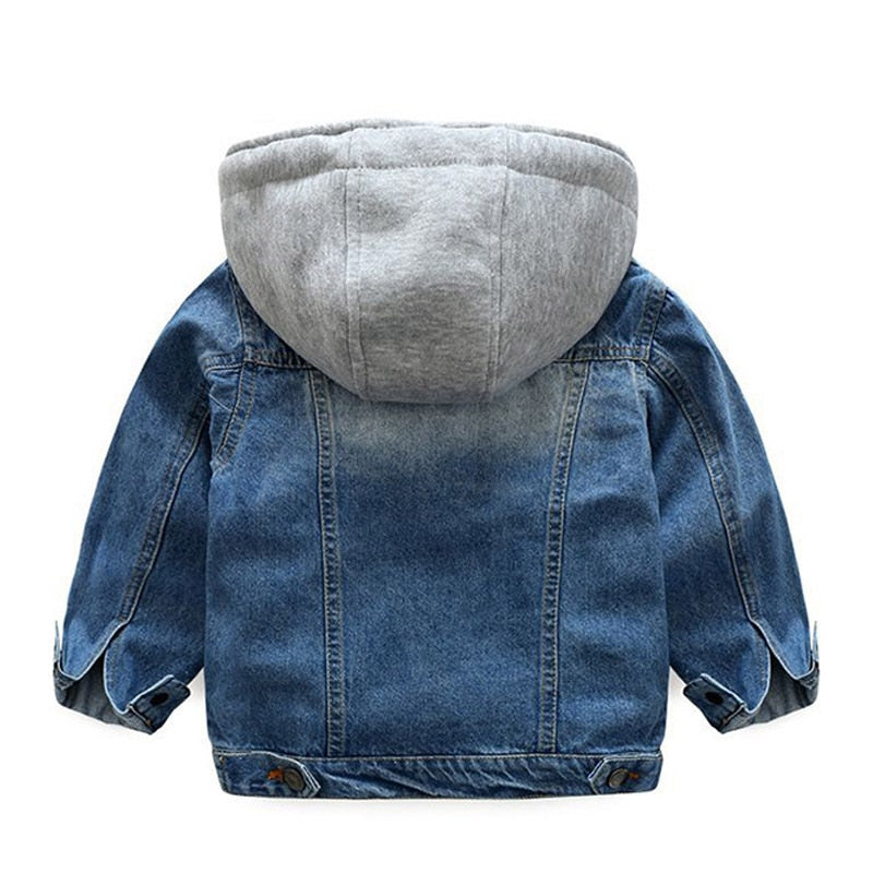 Denim Hoodie Jacket